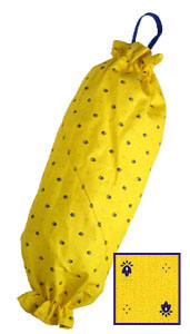 Plastic bags stocker bag (calissons. yellow x blue)